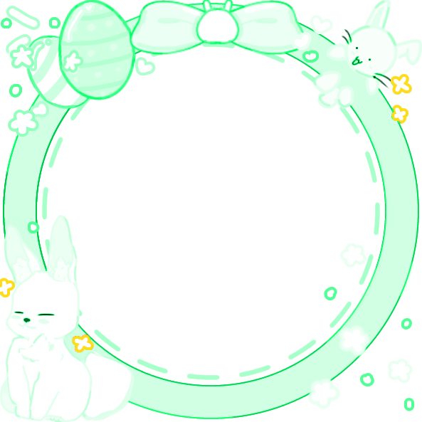 pastel mint easter decor by teto Decoration